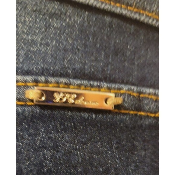 Yessica Straight Cuffed Leg Jeans - Size 8 - Picture 11 of 15